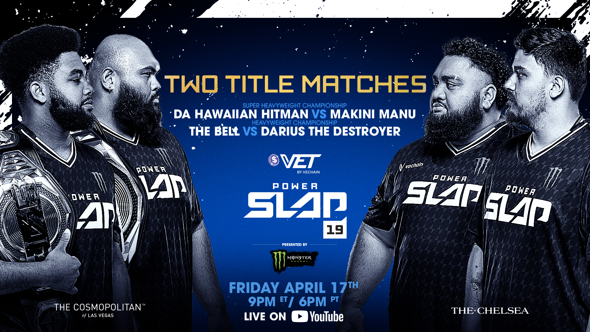 Power Slap 19 Watch Party: Da Hawaiian Hitman vs Makini Manu